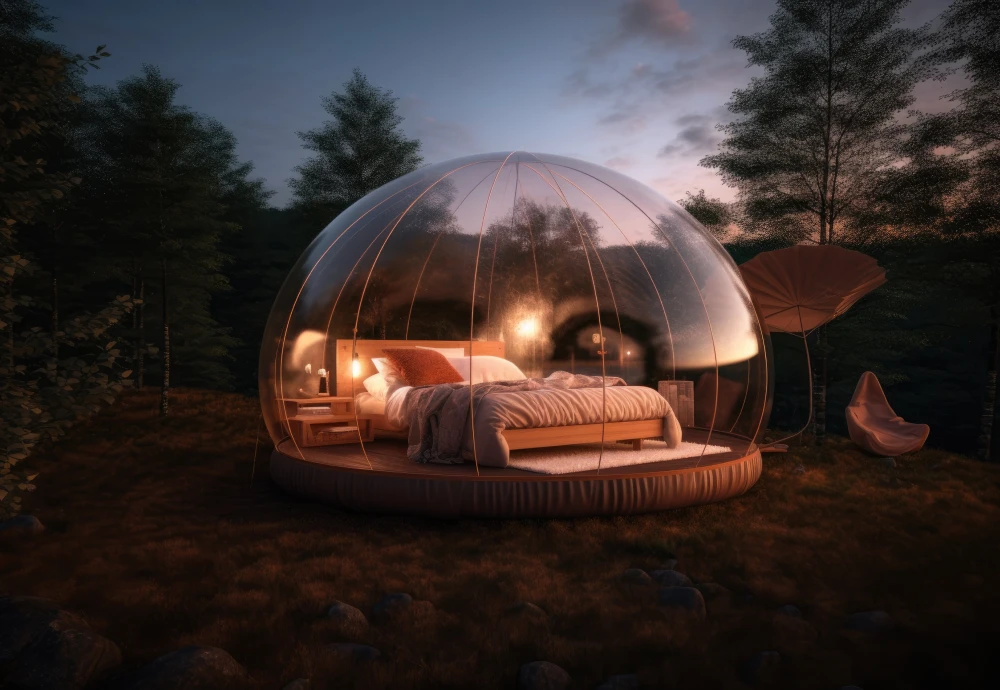 portable bubble tent