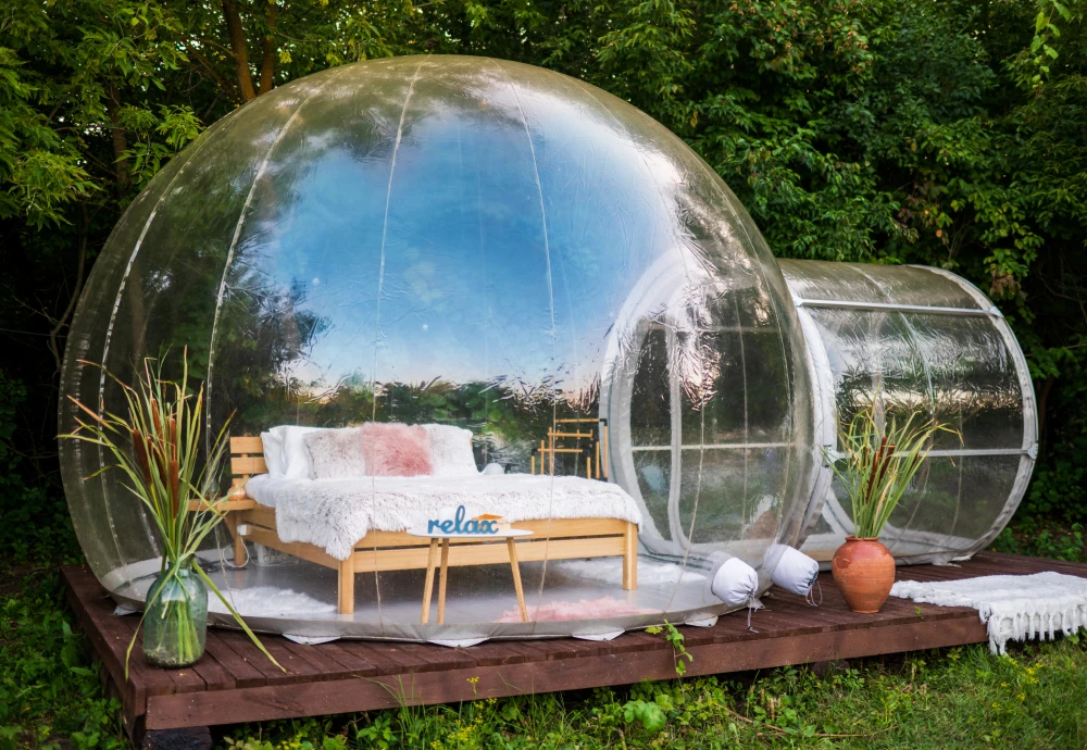 garden igloo bubble tent