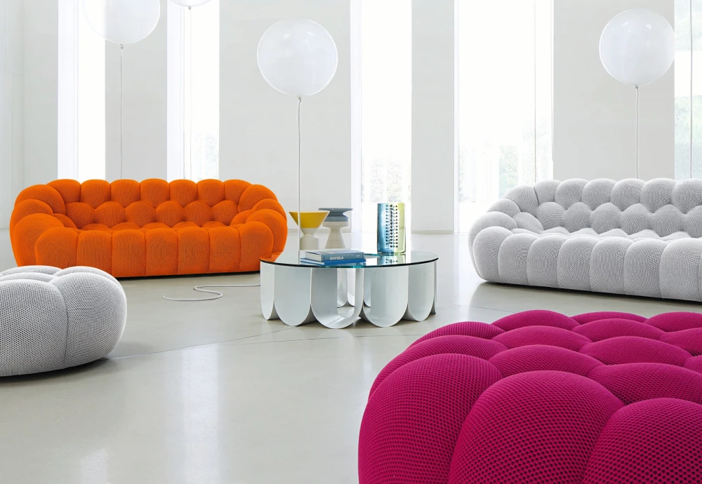 cream bubble sofa